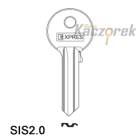 Expres 125 - klucz surowy mosiężny - SIS2,0